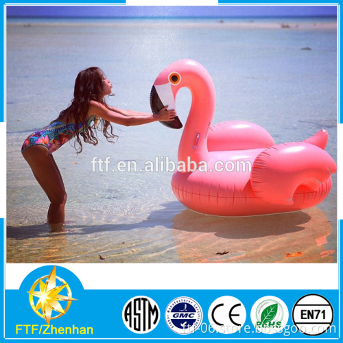 HOT sell water pool floating giant inflatable flamingo float
